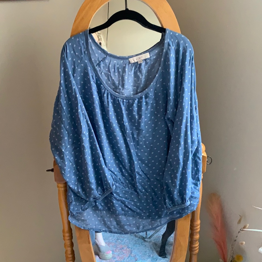 Off the shoulder high low top